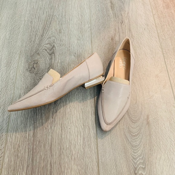 franco sarto studio pointy toe loafer